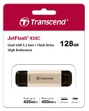 128GB Transcend JetFlash 930C 2-In-1 USB3.2 Flash Drive thumbnail 6