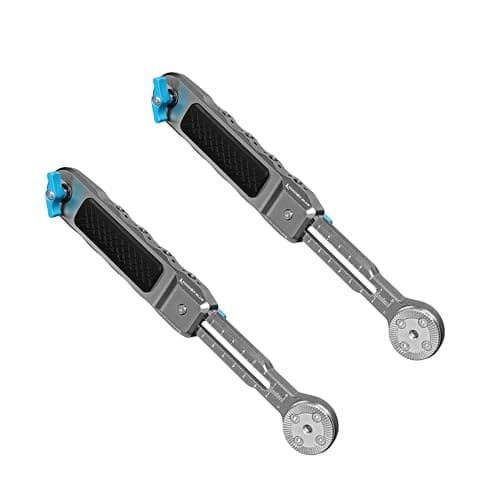 KONDOR BLUE | Pro Rosette Reversible Extension Arms (Set) | Durable, Lightweight & Stable with 12+ Accessory mounting Locations | Space Gray - Image 2