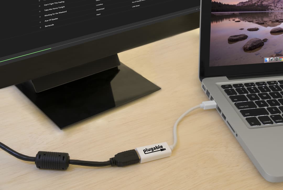 Plugable Technologies Mini DisplayPort (Thunderbolt 2) to HDMI Adapter - Driverless (Supports Mac, Windows, Linux, and 4K Displays up to 3840x2160@30Hz, Passive) - Image 2