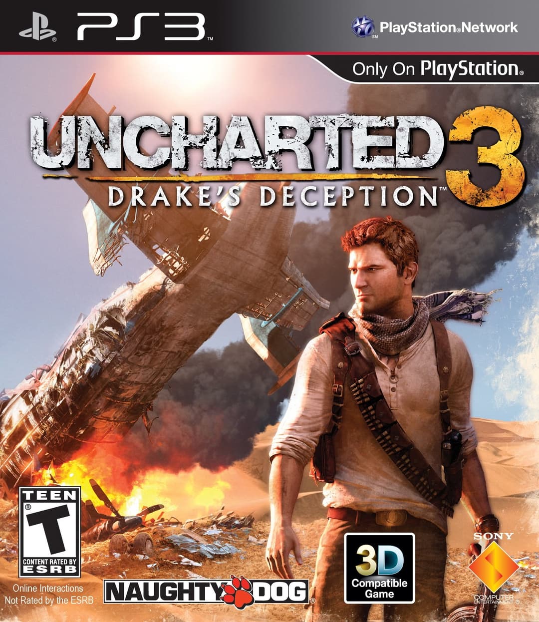 Sony Uncharted 3: Drake's Deception PlayStation 3 Game - Image 1