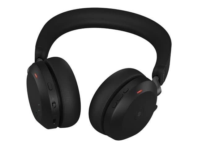 Jabra Evolve2 75 USB-C UC Stereo Headset - Black - Image 3