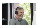 Jabra Evolve2 75 USB-C UC Stereo Headset - Black thumbnail 6
