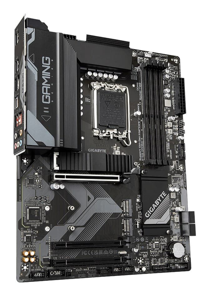 GIGABYTE B760 GAMING X Motherboard - Supports Intel Core 14th Gen CPUs, 8+1+1 Phases Digital VRM, up to 7600MHz DDR5 (OC), 3xPCIe 4.0 M.2, 2.5GbE LAN, USB 3.2 Gen 2 - Image 4
