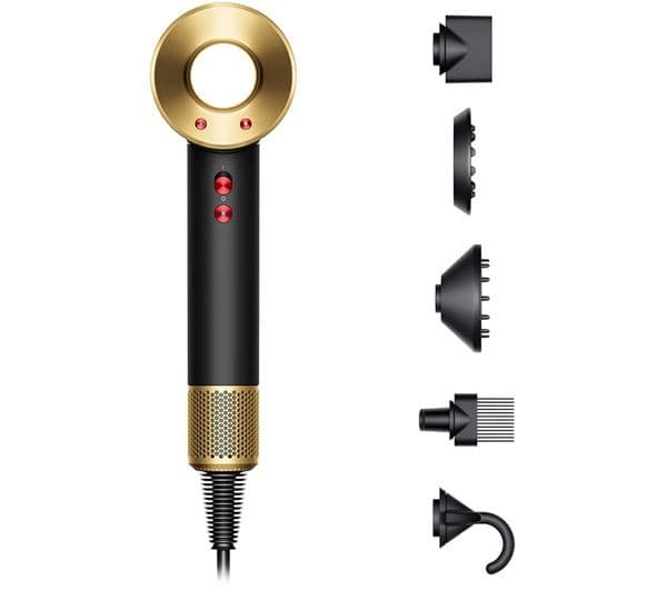 Dyson Supersonic Nural HD16 Hair Dryer Quick, Intelligent Drying for All Hair Types Onyx-Gold - Image 1