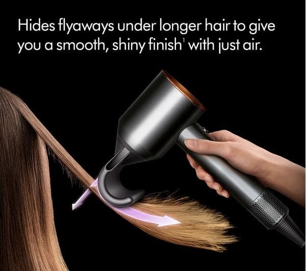 Dyson Supersonic Nural HD16 Hair Dryer Quick, Intelligent Drying for All Hair Types Onyx-Gold - Image 8