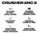 Skullcandy Crusher ANC 2 Headphones Bone thumbnail 6