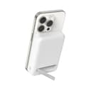 Belkin BoostCharge Pro 10000mAh Qi2 Magnetic Wireless Power Bank with Kickstand - White thumbnail 2