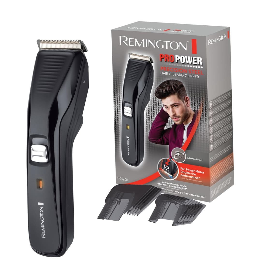 Remington HC 5200 Hair Clipper - Black - Image 1