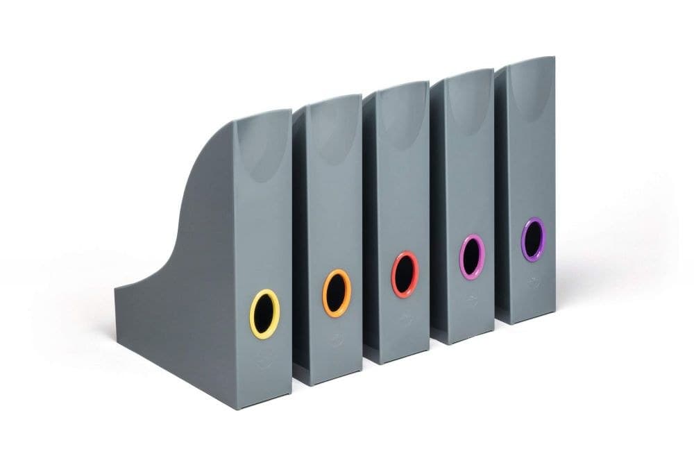 Durable VARICOLOR Magazine Rack Document Desk File Organiser PK5 A4