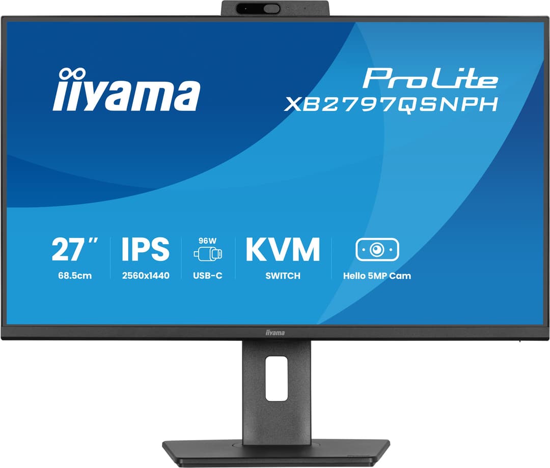 iiyama ProLite XB2797QSNPH-B1 computer monitor 68.6 cm (27") 2560 x 1440 pixels Quad HD LED Black - Image 3