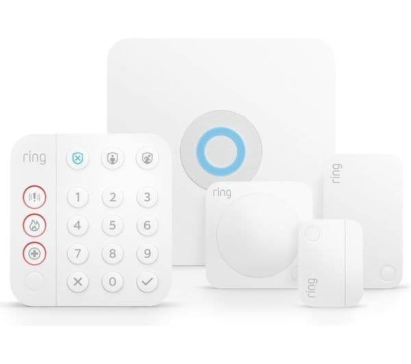Ring Alarm 2nd Gen 5 Piece Kit White - Image 1