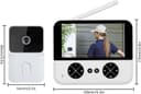 Yesido KM27 2.4G Wireless Video Doorbell 1MP Camera 4.3 inch LCD Monitor thumbnail 2