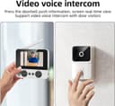 Yesido KM27 2.4G Wireless Video Doorbell 1MP Camera 4.3 inch LCD Monitor thumbnail 3