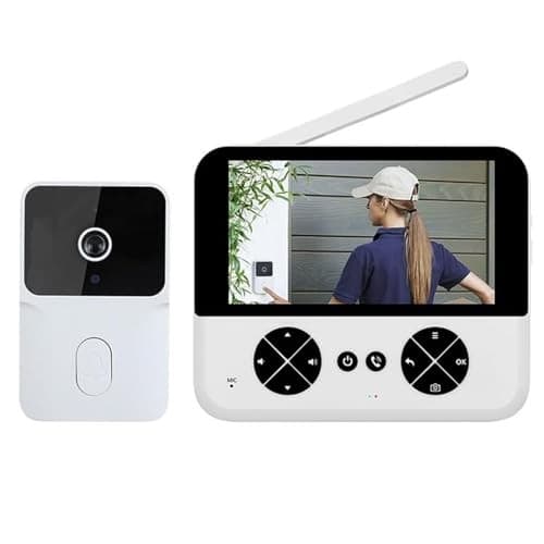 Yesido KM27 2.4G Wireless Video Doorbell 1MP Camera 4.3 inch LCD Monitor - Image 8