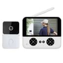 Yesido KM27 2.4G Wireless Video Doorbell 1MP Camera 4.3 inch LCD Monitor thumbnail 8