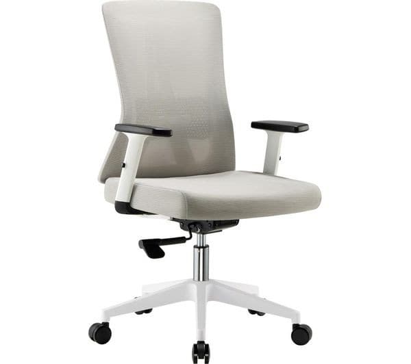 TTAP Oxford Mesh Tilting Executive Chair - Grey - Image 1