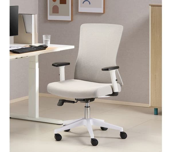 TTAP Oxford Mesh Tilting Executive Chair - Grey - Image 4