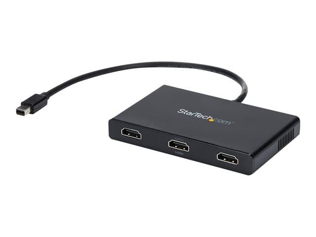 StarTech MSTMDP123HD Mini DisplayPort Video Splitter Black - Image 1