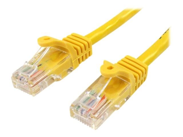 StarTech CAT5e Patch Cable 2m Yellow - Image 2