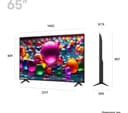 LG 65" UA75 4K LED TV thumbnail 8