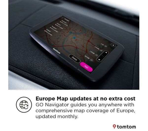 TOMTOM GO Navigator 2nd Generation 6" Sat Nav - Europe Maps - Image 8