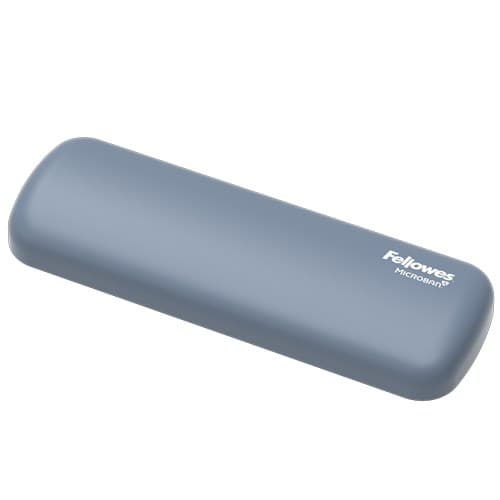 Fellowes Wrist Rest Breyta Palm Rest with Antibacterial Protection Ergonomic Wrist Support Marine - Image 1
