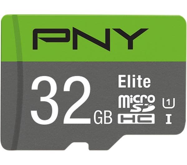 PNY Elite Class 10 microSDHC Memory Card - 32 GB - Image 1