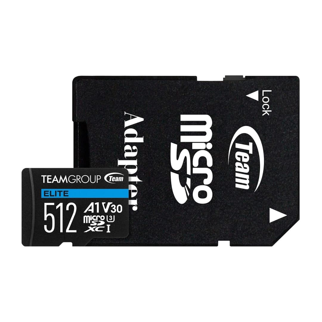 Team Group ELITE Micro SDXC UHS-I U3 V30 A1 512GB Memory Card - Image 2