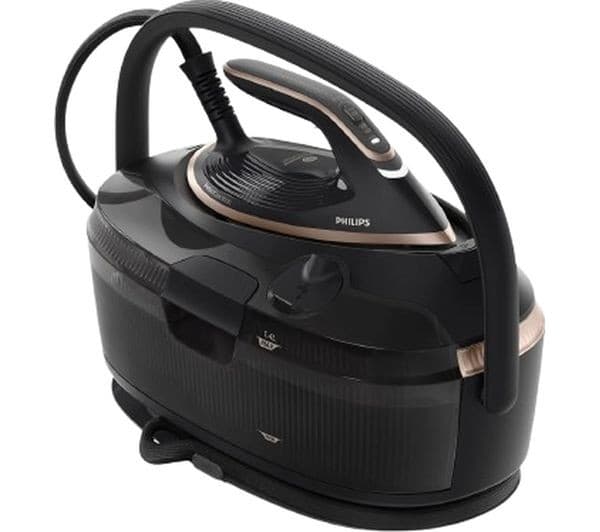 PHILIPS PerfectCare 8000 Series PSG8300/80 Steam Generator Iron - Black & Gold - Image 3
