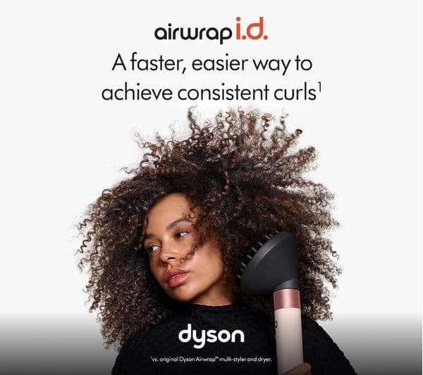 DYSON Airwrap I.D. Curly + Coily Multi-Styler & Dryer - Ceramic Pink & Rose Gold - Image 2