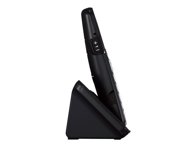 PANASONIC KX-TGE823EB Cordless Phone - Triple Handsets, Black - Image 4
