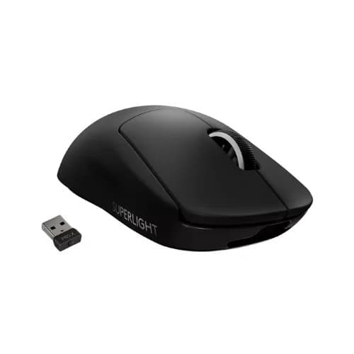 Logitech G PRO X Superlight Gaming Mouse Black