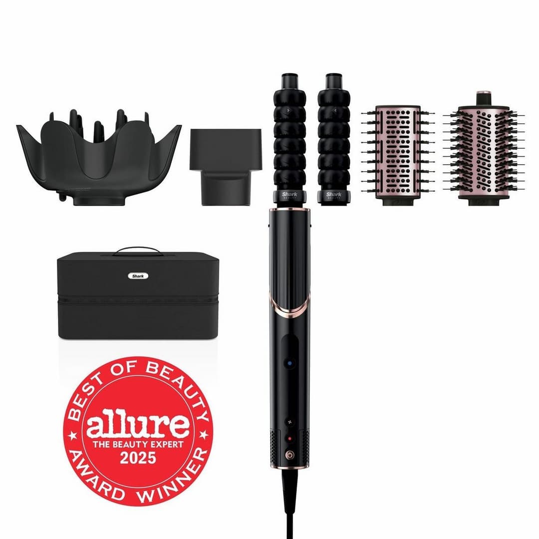 Shark FlexStyle HD446UK Hair Styler Black & Rose Gold - Image 2