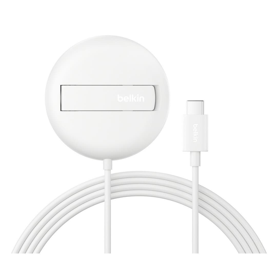 Belkin 15W Qi2 MagSafe Wireless Charger - White - Image 2