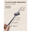 UGREEN Nexode 100W Retractable USB-C Cable 1m - Grey thumbnail 5