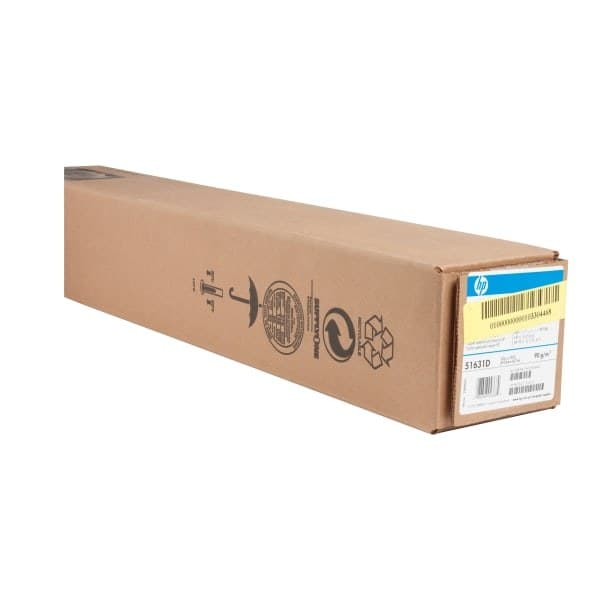 HP Special Inkjet Paper 90gsm, 24in (610mm) x 45.7m Roll - 51631D - Image 3