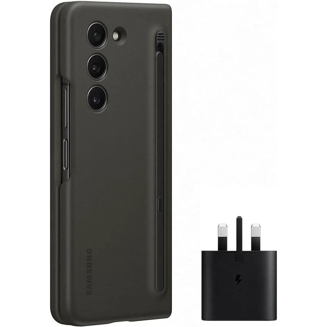 Samsung Galaxy Z Fold5 Slim S Pen Case Official Samsung Accessory - Graphite - Image 3