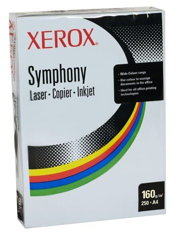 Xerox Symphony Card A4, Blue printing paper - Image 1