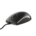 Trust TKM-250 Wired USB Keyboard & Mouse Set - Full-Size, UK QWERTY Layout, Black thumbnail 3