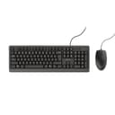 Trust TKM-250 Wired USB Keyboard & Mouse Set - Full-Size, UK QWERTY Layout, Black thumbnail 4