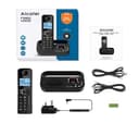 Alcatel F860 Voice ATL1423532 Cordless Phone with Answer Machine, Black - Single Handset thumbnail 2