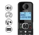 Alcatel F860 Voice ATL1423532 Cordless Phone with Answer Machine, Black - Single Handset thumbnail 3