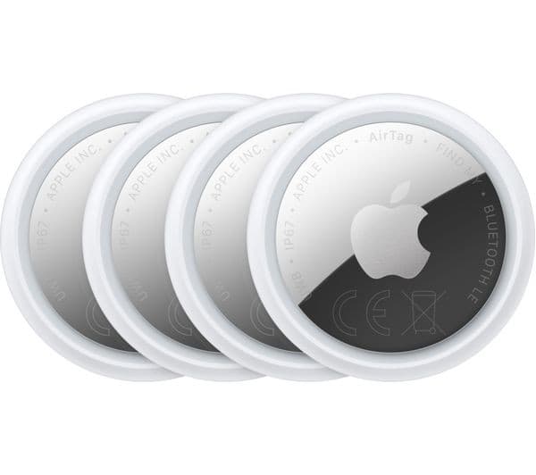 Apple AirTag 2nd Generation 4 Pack Silver