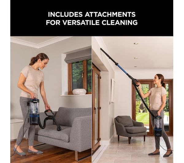 Shark NV602UK Lift-Away Upright Vacuum Cleaner Silver - Image 5