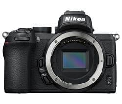 Nikon Z 50 Mirrorless Camera FTZ Mount Adapter Kit - Black - Image 1