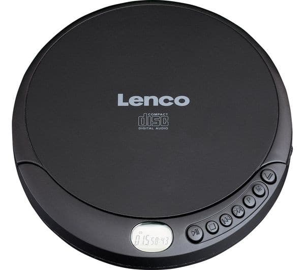 LENCO CD-010 Personal CD Player - Black - Image 2