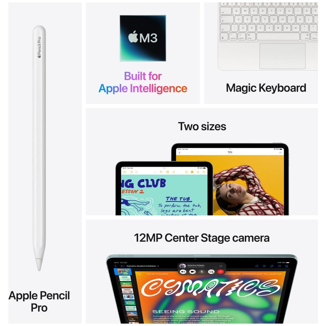 Apple iPad Air 2025 13 Inch Wi-Fi 512GB - Space Grey - Image 9