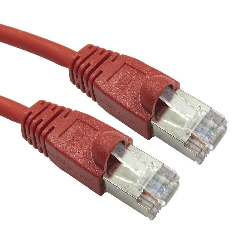 Cables Direct 15m CAT6 Patch Cable (Red) - Image 1