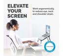 FELLOWES I-Spire Series Quick Lift Laptop Stand - Black thumbnail 2