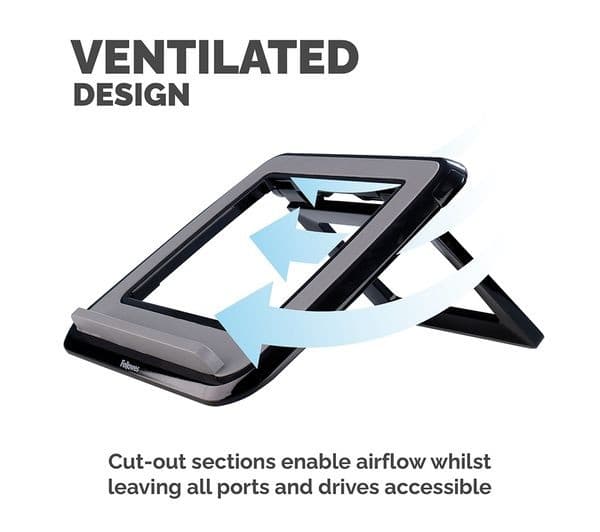 FELLOWES I-Spire Series Quick Lift Laptop Stand - Black - Image 6